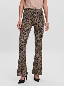 Vero Moda VMKAMMA Mid waist Trousers -Dark Olive - 10221559