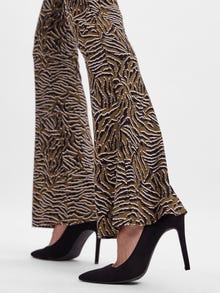 Vero Moda VMKAMMA Mid waist Trousers -Dark Olive - 10221559