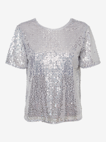 Vero Moda VMDAISY T-Shirt -Silver Sconce - 10222057