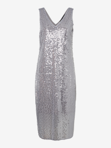 Vero Moda VMDAISY Langes Kleid -Silver Sconce - 10222086
