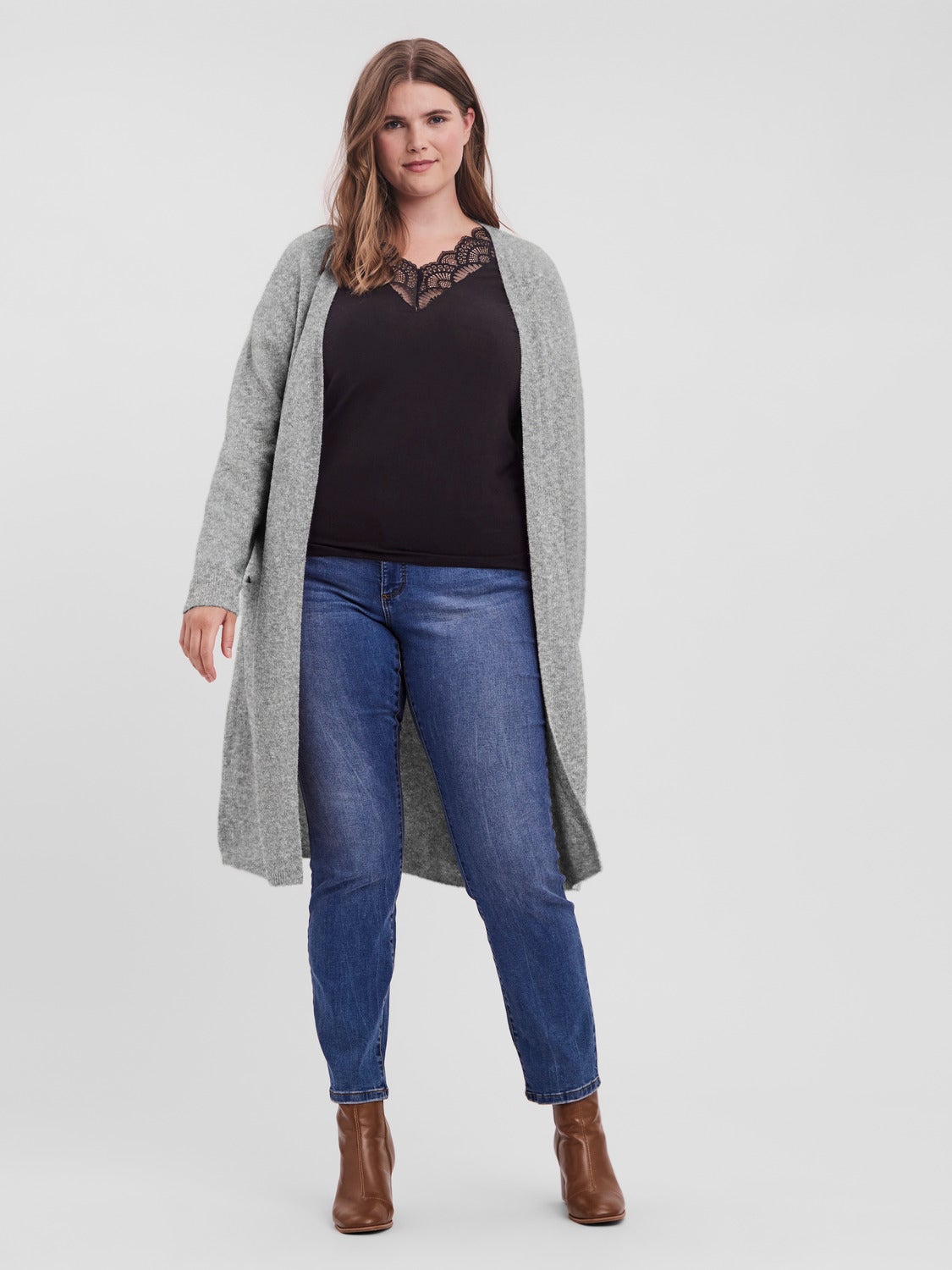 Lightweight cardigan 2024 plus size