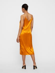Vero Moda VMCHRISTAS Langes Kleid -Sudan Brown - 10222289