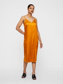 Vero Moda VMCHRISTAS Langes Kleid -Sudan Brown - 10222289