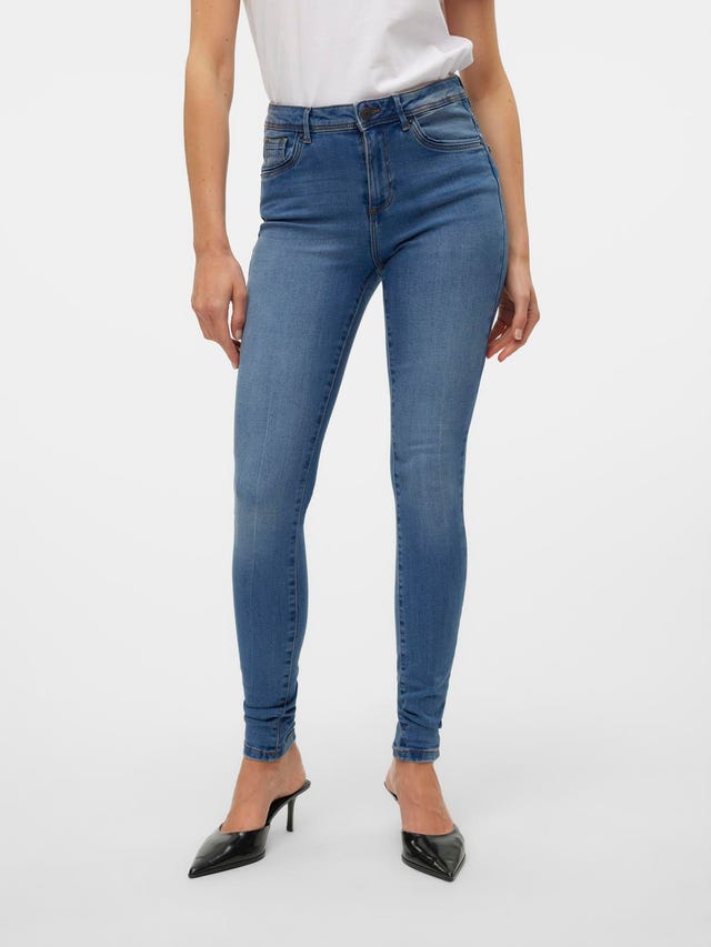 Vero Moda VMTANYA Mid rise Skinny Fit Jeans - 10222531