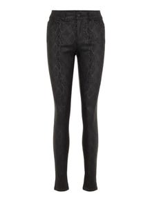 Vero Moda Kitsas lõige Keskmine värvel Püksid -Black - 10222950