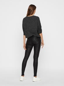 Vero Moda Kitsas lõige Keskmine värvel Püksid -Black - 10222950
