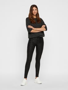 Vero Moda Kitsas lõige Keskmine värvel Püksid -Black - 10222950