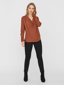 Vero Moda VMFIRENZEHONIE T-shirts -Tortoise Shell - 10222963