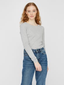 Vero Moda VMMINNIECARE Pulóveres -Light Grey Melange - 10223540