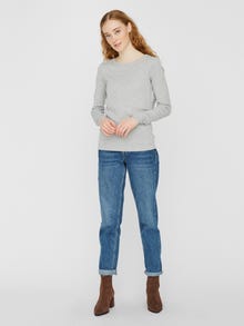 Vero Moda VMMINNIECARE Pulóveres -Light Grey Melange - 10223540