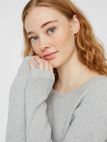 Vero Moda VMMINNIECARE Pulóveres -Light Grey Melange - 10223540