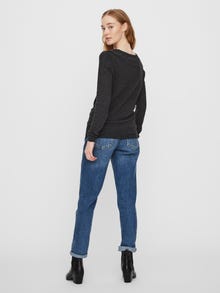 Vero Moda VMMINNIECARE Pulóveres -Dark Grey Melange - 10223540