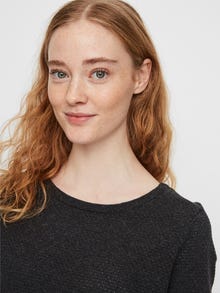 Vero Moda VMMINNIECARE Pulóveres -Dark Grey Melange - 10223540