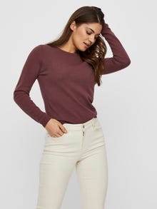 Vero Moda VMMINNIECARE Pullover -Rose Brown - 10223540