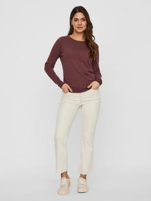 Vero Moda VMMINNIECARE Pullover -Rose Brown - 10223540