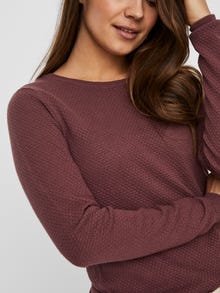 Vero Moda VMMINNIECARE Pullover -Rose Brown - 10223540