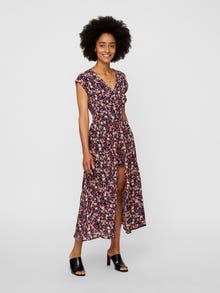 Vero Moda VMROMILY Lång klänning -Black - 10223578