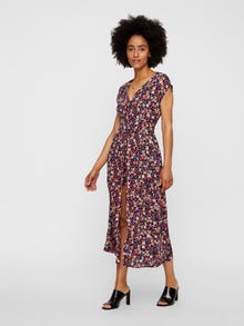 Vero Moda VMROMILY Lång klänning -Black - 10223578