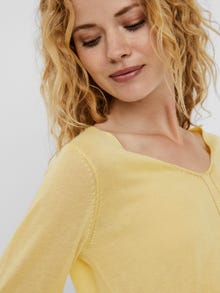 Vero Moda VMLINA Pullover -Pale Banana - 10223714