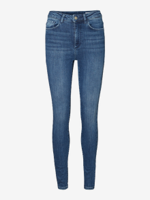 Vero Moda VMSOPHIA Hohe Taille Skinny Fit Jeans -Medium Blue Denim - 10223784