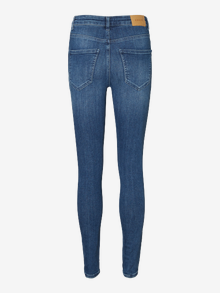 Vero Moda VMSOPHIA Hohe Taille Skinny Fit Jeans -Medium Blue Denim - 10223784