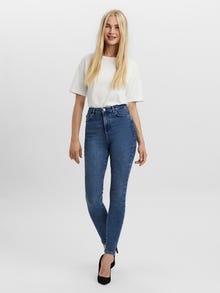 Vero Moda VMSOPHIA Hohe Taille Skinny Fit Jeans -Medium Blue Denim - 10223784
