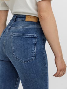 Vero Moda VMSOPHIA Hohe Taille Skinny Fit Jeans -Medium Blue Denim - 10223784