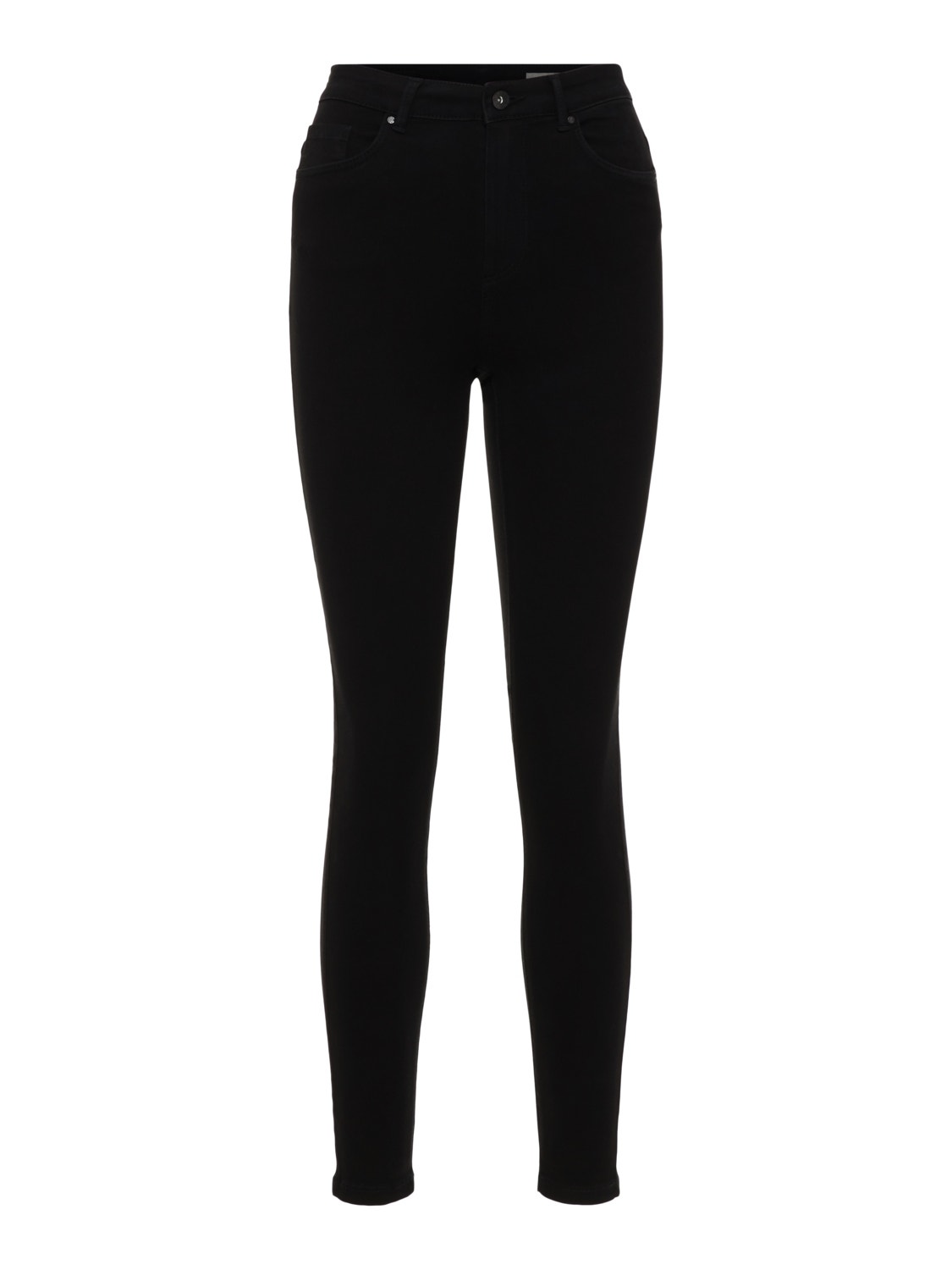 Vero Moda VMSOPHIA Hohe Taille Slim Fit Jeans -Black - 10224093