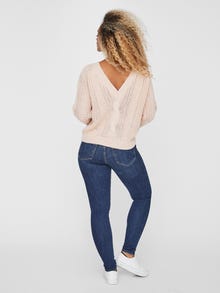 Vero Moda VMALLIE Pullover -Sepia Rose - 10224095