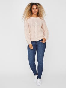 Vero Moda VMALLIE Pullover -Sepia Rose - 10224095