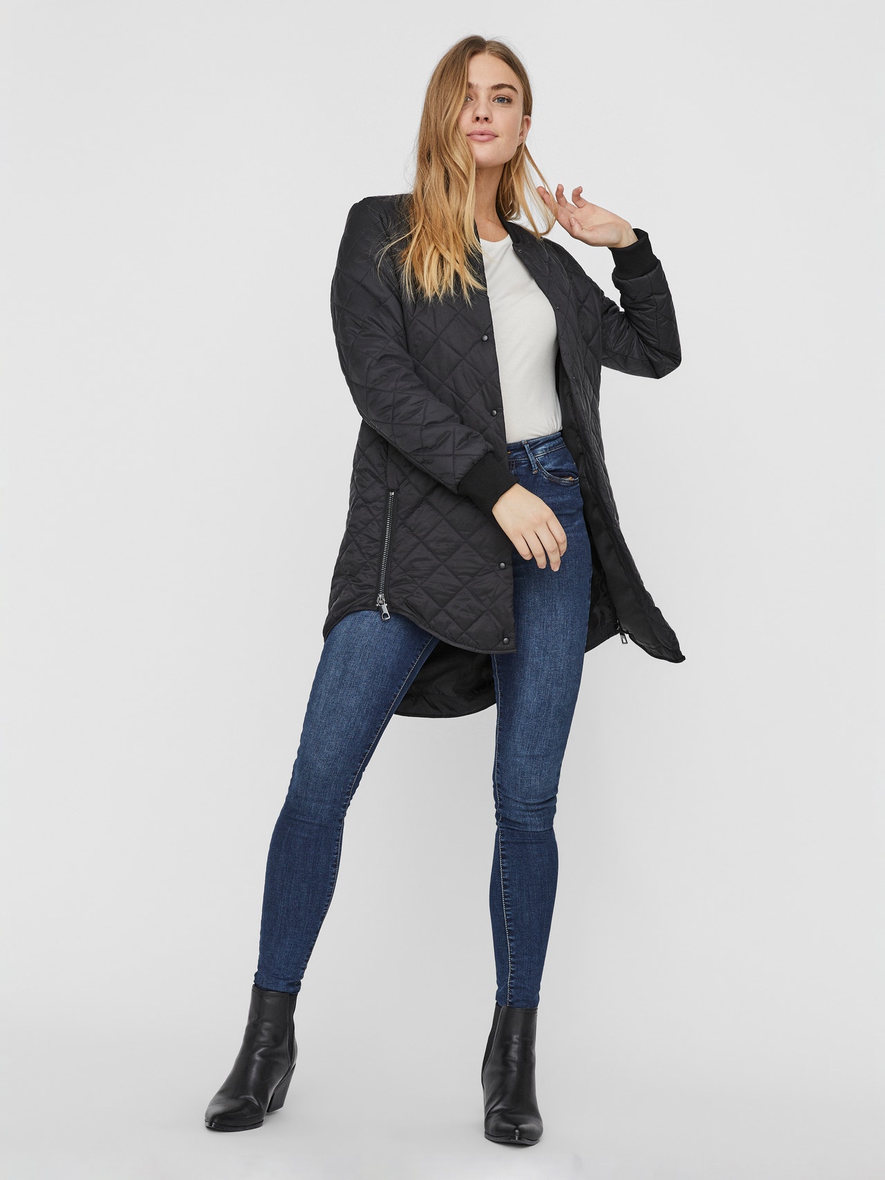 Moda® Black Coat | VMHAYLE Vero |