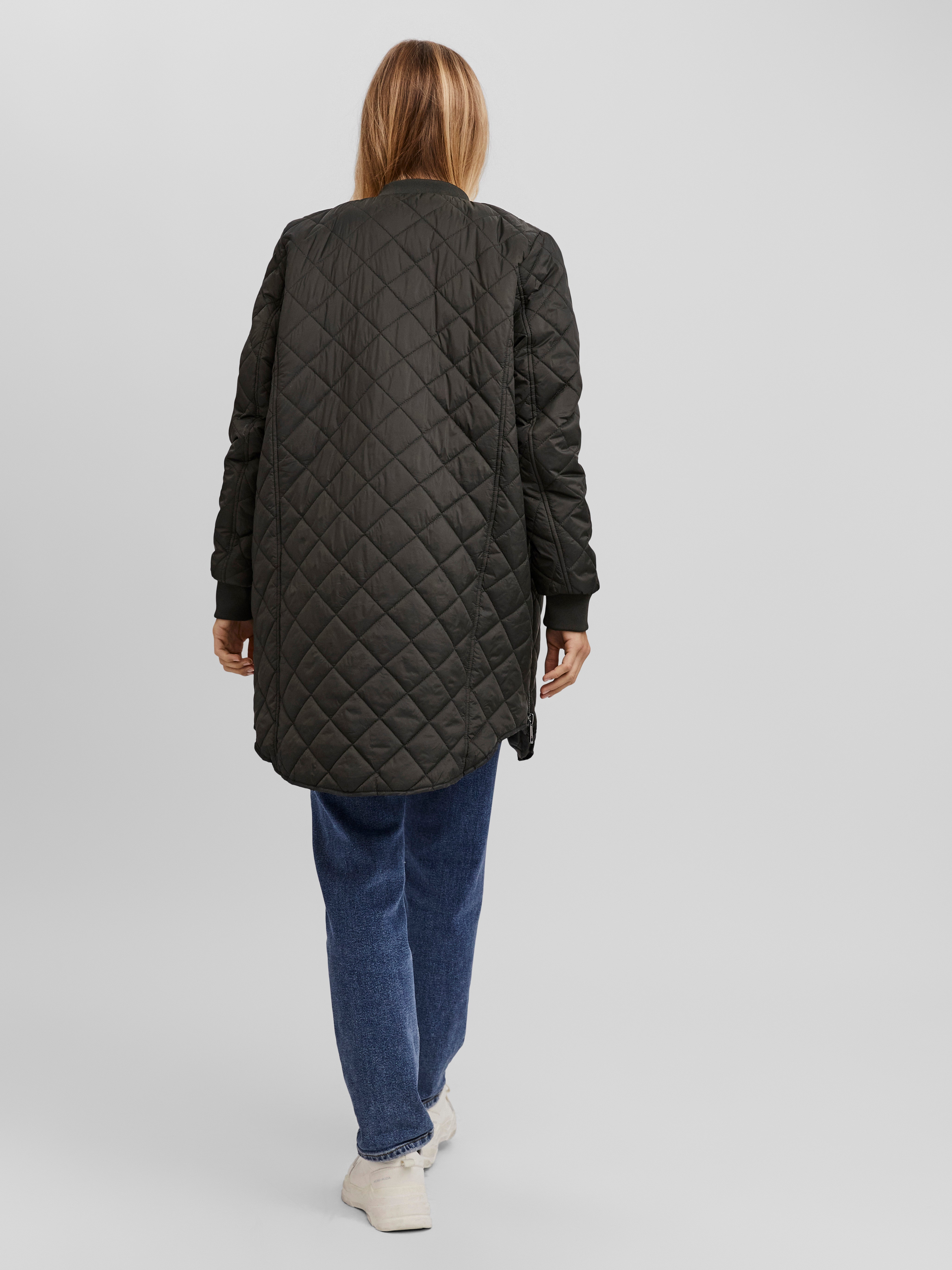 Lexington liv clearance quilted long jacket