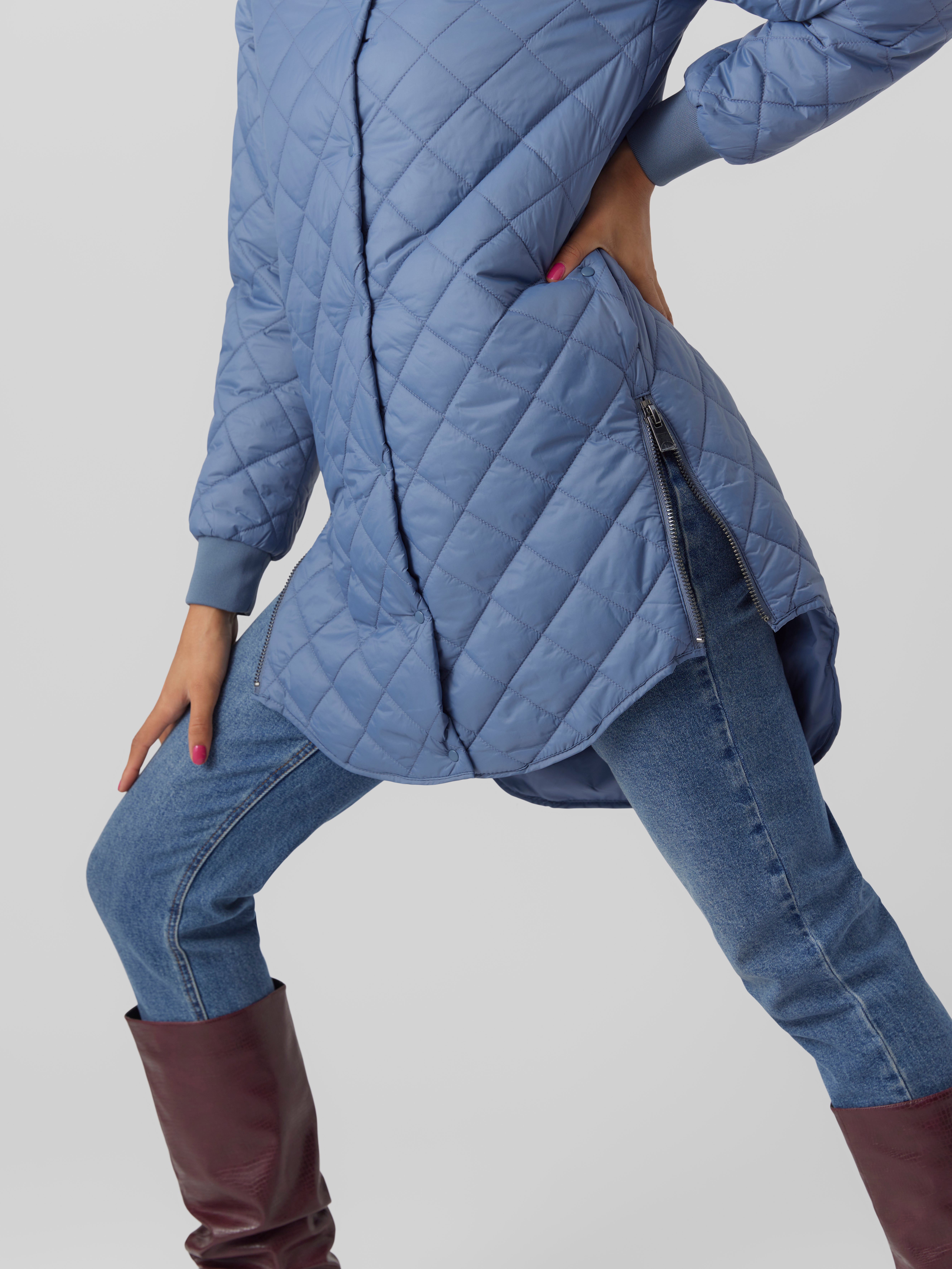 Quilted jacket | Dark Blue | Vero Moda®