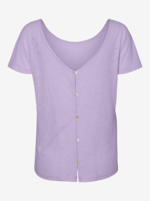 Vero Moda VMMAREN T-Shirt -Pastel Lilac - 10224582