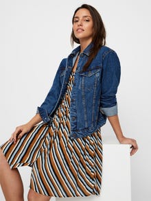 Vero Moda VMRONJA Korte jurk -Tobacco Brown - 10225003