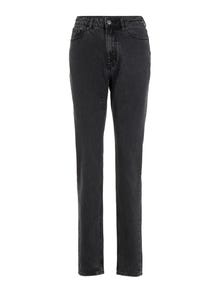 Vero Moda VMJOANA Corte relaxed Vaqueros -Black - 10225016