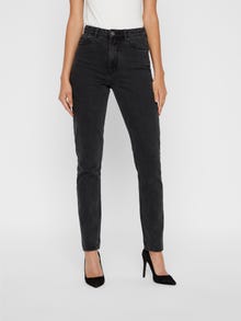 Vero Moda VMJOANA Corte relaxed Vaqueros -Black - 10225016