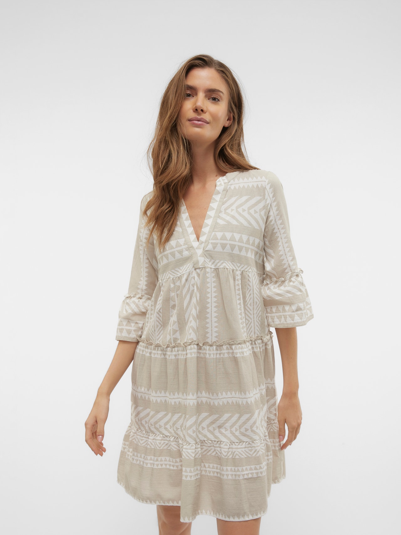 VERO MODA Minikleid VMDICTHE grün VERO MODA Minikleid VMDICTHE grün