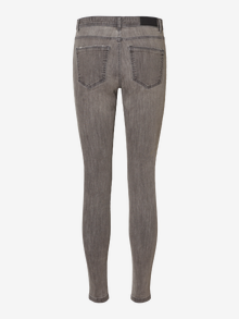 Vero Moda VMTANYA Taille moyenne Skinny Fit Jeans -Light Grey Denim - 10225233