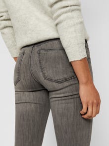 Vero Moda VMTANYA Taille moyenne Skinny Fit Jeans -Light Grey Denim - 10225233