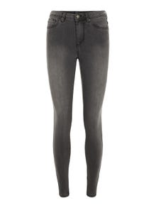 Vero Moda VMTANYA Vita media Skinny Fit Jeans -Dark Grey Denim - 10225234