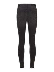 Vero Moda VMTANYA Mid rise Skinny fit Jeans -Dark Grey Denim - 10225234