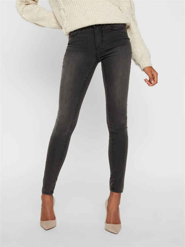 Vero Moda VMTANYA Mid rise Skinny Fit Jeans - 10225234