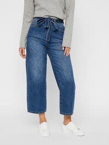 Vero Moda VMKATHY Wide Fit Jeans -Medium Blue Denim - 10225260