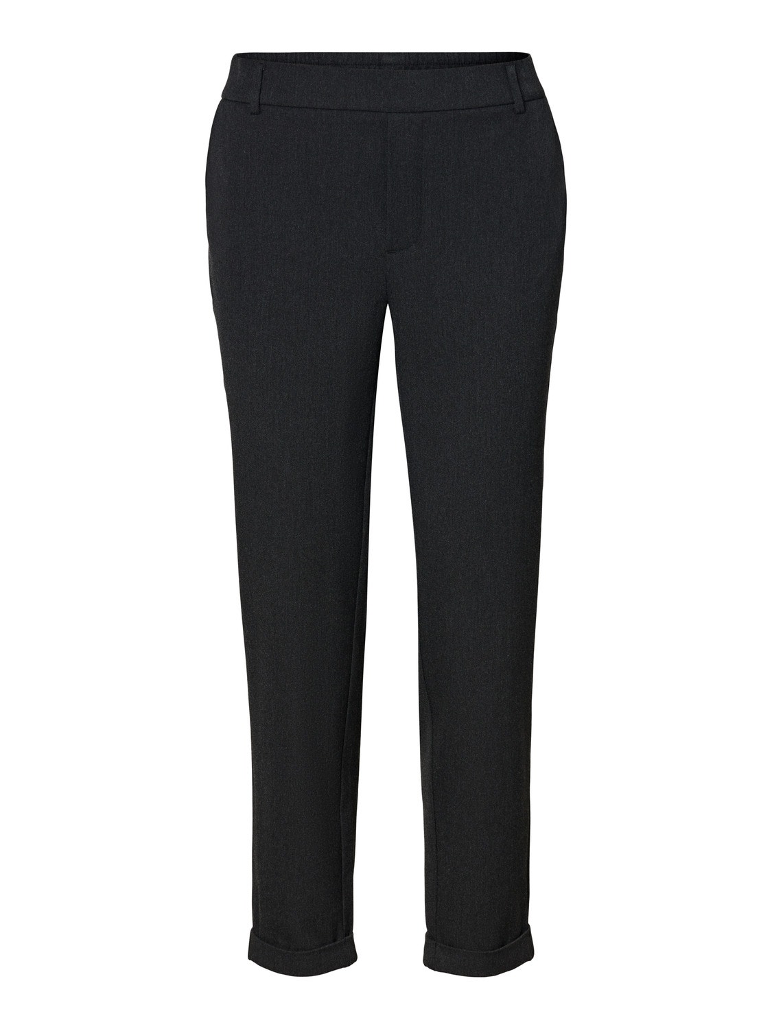 Vero Moda VMMAYA Cintura media Pantalones -Dark Grey Melange - 10225280