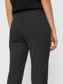 Vero Moda VMMAYA Cintura media Pantalones -Dark Grey Melange - 10225280