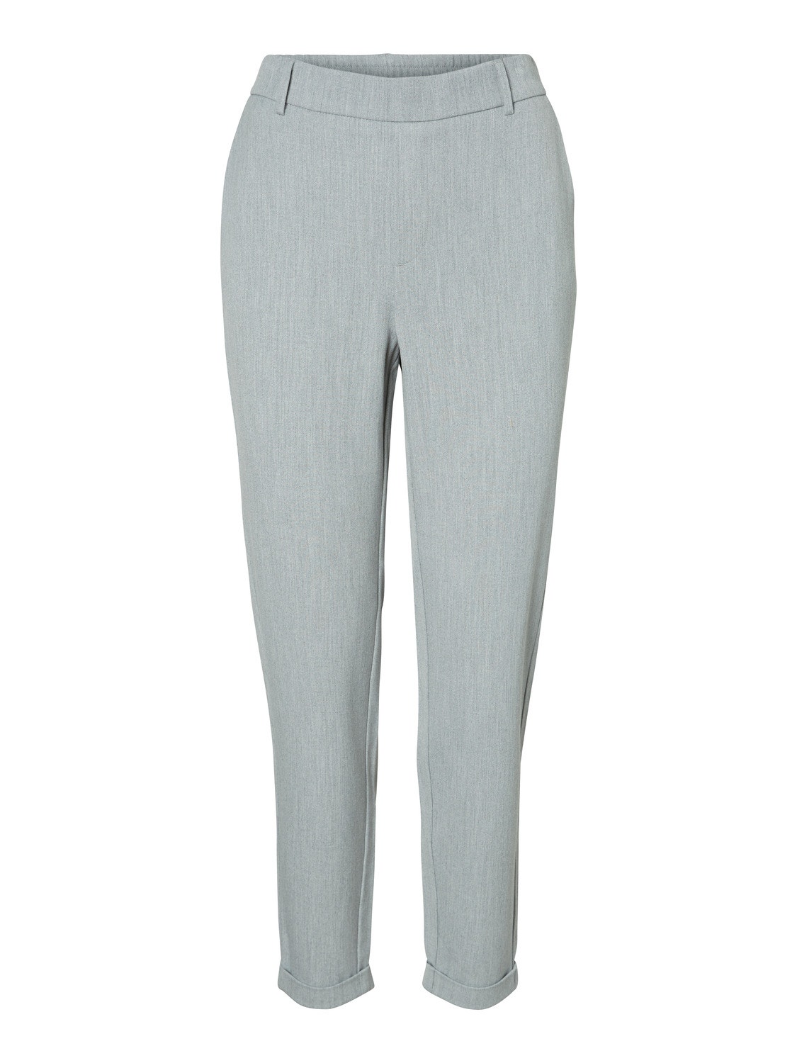 Vero Moda VMMAYA Trousers -Light Grey Melange - 10225280