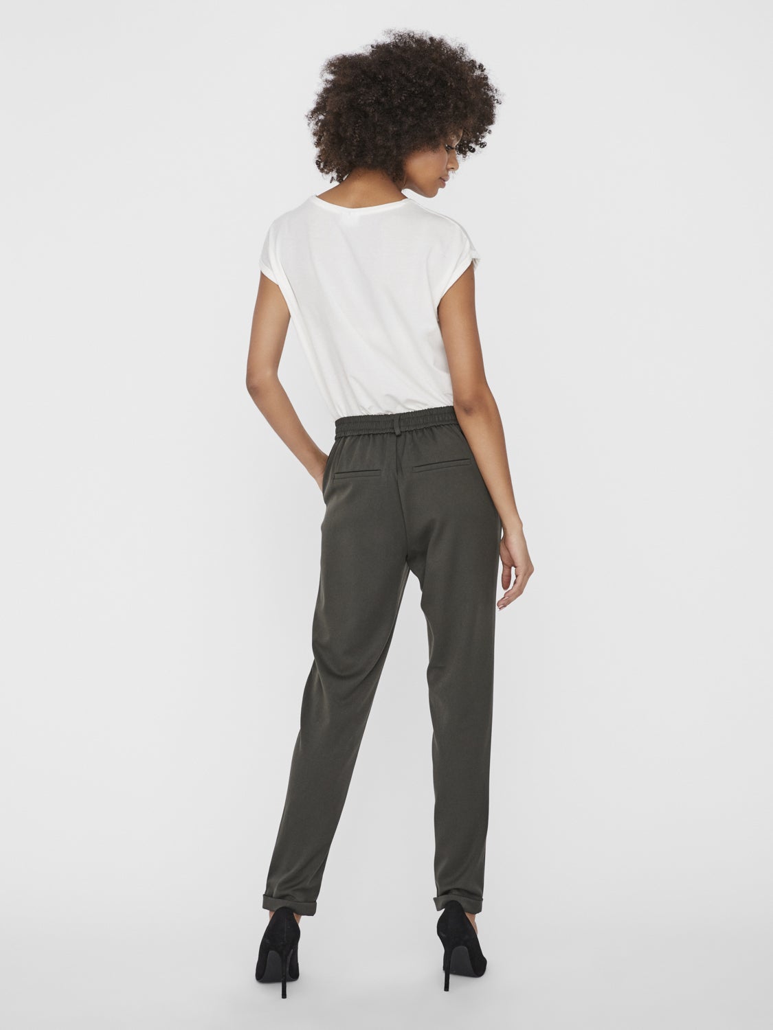 Vero Moda dam byxor VMLINE - Laurel Wreath