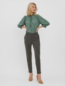 Vero Moda VMMAYA Mittlere Taille Hose -Beluga - 10225280