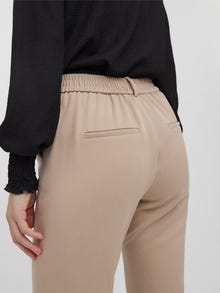 Vero Moda VMMAYA Mellemhøj talje Bukser -Silver Mink - 10225280